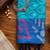 sky blue color smart soft silk blend designer ethnic partywear saree