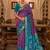 purple color smart soft silk blend designer ethnic partywear saree