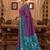 purple color smart soft silk blend designer ethnic partywear saree