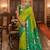 olive color smart soft silk blend designer ethnic partywear saree
