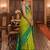 olive color smart soft silk blend designer ethnic partywear saree