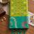 olive color smart soft silk blend designer ethnic partywear saree