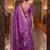 lavender color smart soft silk blend designer ethnic partywear saree