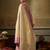 cream color beautiful woven designer partywear saree