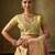 gold color beautiful woven designer partywear saree