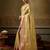 gold color beautiful woven designer partywear saree