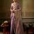 purple color beautiful woven designer partywear saree