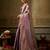 purple color beautiful woven designer partywear saree