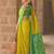yellow color soft silk blend smart designer sophisticated rich looks saree