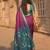 purple color soft silk blend smart designer sophisticated rich looks saree