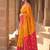 mustard color soft silk blend smart designer sophisticated rich looks saree