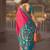 pink color soft silk blend smart designer sophisticated rich looks saree
