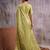 Green color smart  cotton blend fancy woven designer saree