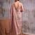 Pink color smart  cotton blend fancy woven designer saree