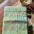 Sea green color smart  cotton blend fancy woven designer saree