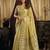 yellow color smart silk blend woven designer sophisticated ceremonial saree