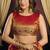 rust color smart silk blend woven designer sophisticated ceremonial saree