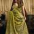 green color smart silk blend woven designer sophisticated ceremonial saree