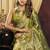 green color smart silk blend woven designer sophisticated ceremonial saree