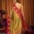 gold color smart and ethnic soft tissue woven designer saree