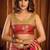 orange color smart and ethnic soft tissue woven designer saree