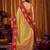 beige color smart and ethnic soft tissue woven designer saree