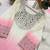 white color embroidery and mirror work georgette salwar suit