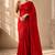 red color beautiful woven designer tissue fabric saree