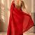 red color beautiful woven designer tissue fabric saree