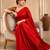 red color beautiful woven designer tissue fabric saree