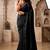black color beautiful woven designer tissue fabric saree
