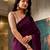 purple color beautiful woven designer tissue fabric saree