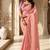 peach color beautiful woven designer tissue fabric saree