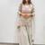 grey color embroidered and sequence wrok georgette salwar suit