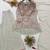 grey color embroidered and sequence wrok georgette salwar suit
