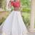 Navratri Cora Cotton Bandhej Lehenga Choli with Gamthi Embroidery Gota Patti & Lace Work - free size