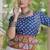 Navratri Cora Cotton Bandhej Lehenga Choli with Gamthi Embroidery Gota Patti & Lace Work - free size