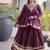 Navratri Kora Cotton Lehenga Choli with Zari Gota Patti & Real Mirror Work - free size