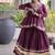 Navratri Kora Cotton Lehenga Choli with Zari Gota Patti & Real Mirror Work - free size