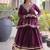 Navratri Kora Cotton Lehenga Choli with Zari Gota Patti & Real Mirror Work - free size
