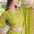 Women’s Navratri Special Bandhej Print Faux Georgette Lehenga Choli with Sequins, Zari Embroidery & Gota Lace