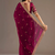 Catching maroon tissue silk zari and sequins embroidered indian latest design traditional saree