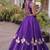 Navratri Roman Silk Lehenga Choli with Pan Patti Gota & Mirror Lace Work - free size