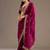 Catching maroon tissue silk zari and sequins embroidered indian latest design traditional saree