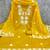 women's yellow unstitched roman silk dress material with embroidered dupatta