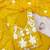 women's yellow unstitched roman silk dress material with embroidered dupatta
