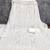 women's white unstitched georgette dress material with embroidered dupatta