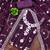 women's purple unstitched georgette dress material with embroidered dupatta
