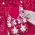 women's magenta unstitched roman silk dress material with embroidered dupatta