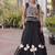 Navratri Roman Silk Lehenga Choli with Pan Patti Gota & Mirror Lace Work - free size